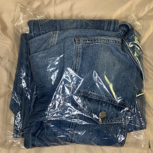 Madewell Blue Denim Women Jeans Overalls - Picture 12 of 12